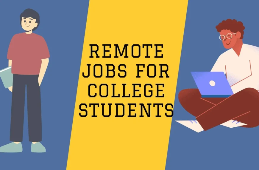 Remote Jobs for College Students
