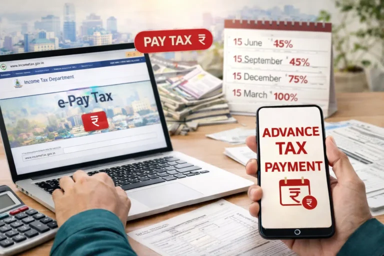 How to Make Advance Tax Payment Online in India Advance Tax Payment