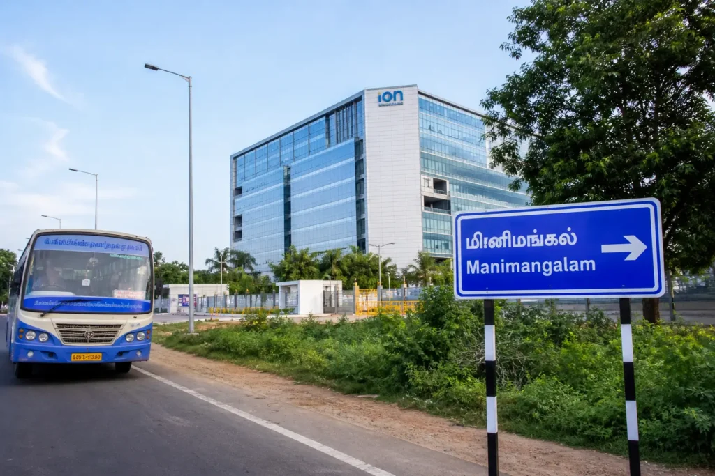 How to Reach Ion Digital Zone IDZ Manimangalam: A Complete Travel Guide Ion Digital Zone IDZ Manimangalam