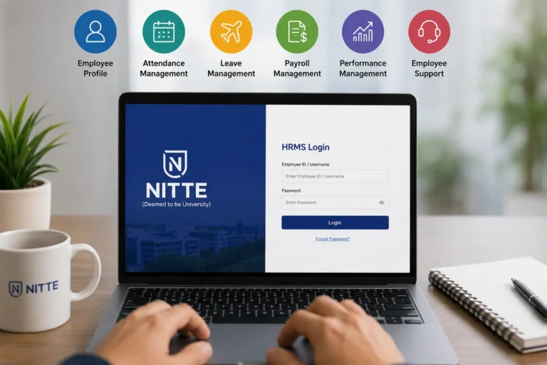 NITTE HRMS Login Guide: Features, Benefits & Employee Services NITTE HRMS