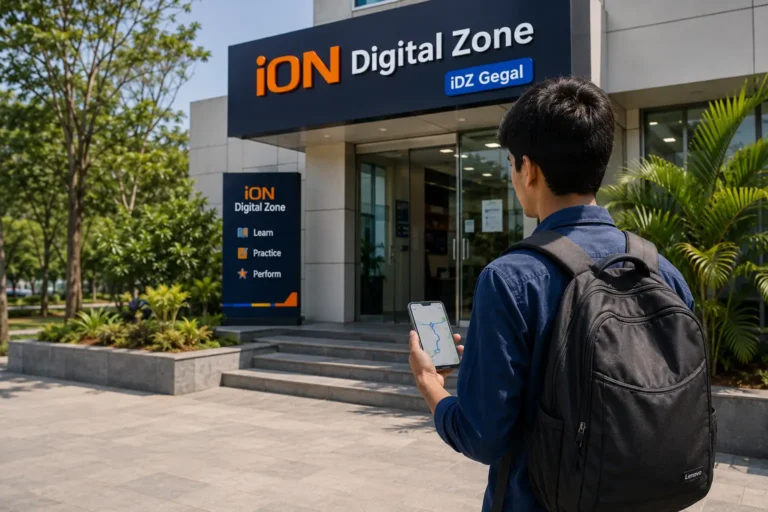 How to Reach iON Digital Zone iDZ Gegal: Student Guide iON Digital Zone iDZ Gegal