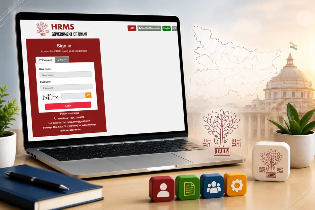 HRMS Bihar Government Portal Employee Guide HRMS Bihar